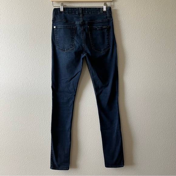 7 for all mankind high waist skinny size 27 jeans - Picture 3 of 9
